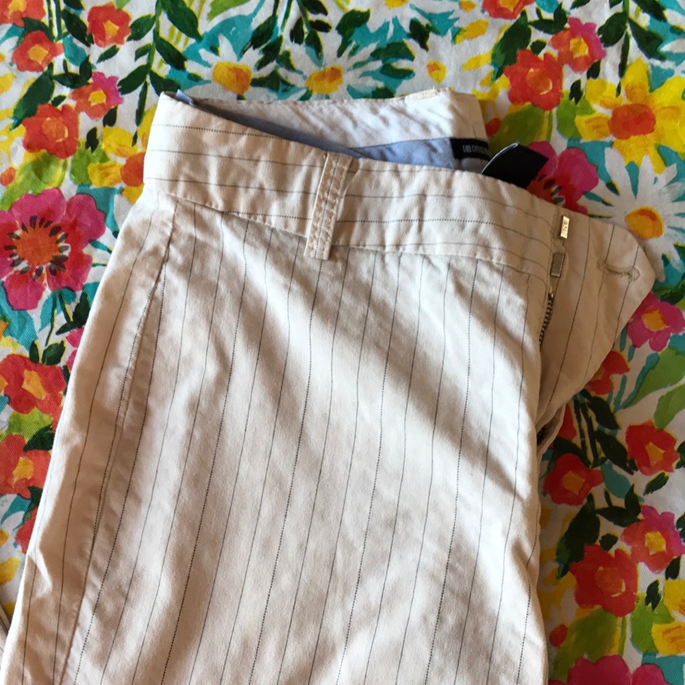 Gap striped pants white and blue - Picture 2 of 4